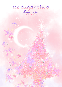 糖粉紅色的森林 -winter forest-