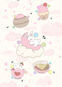 Rabbit meatball noodles