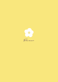 Simple Small Flower / Yellow