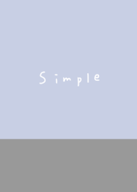 Stylish gray and blue.