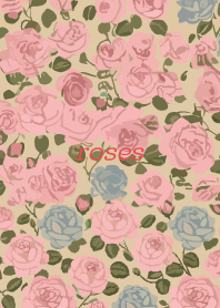 red 懐かしい薔薇