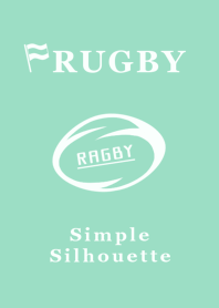 RUGBY SimpleSilhouette Green