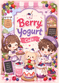 Berry Yogurt Cafe (Purple)