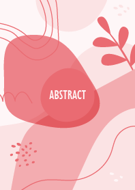 Abstract Floral Sunglo Pink