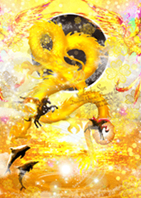 Lucky Sun Dragon Phoenix Pegasus Dolphin
