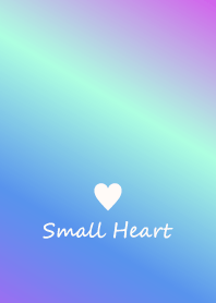 Small Heart *Purple+Blue+Green*