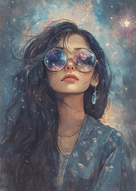 Galaxy in Her Gaze X