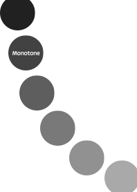 Gradation Monotone No.1-04