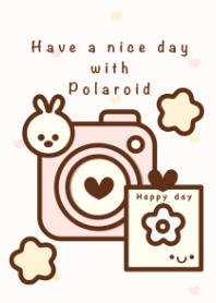 Happy pastel polaroid