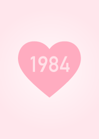 1984年生まれ/シンプルピンク着せ替え