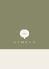 SIMPLE(beige green)V.1408b