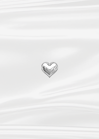 Metallic Hearts -  Gray