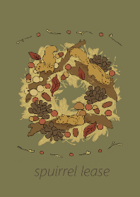 My pace squirrel and wreath theme