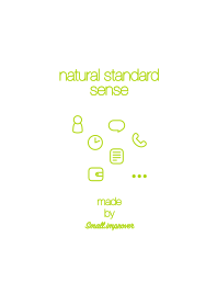 natural standard sense -LM-