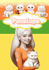 Penelope and her cat GYO02