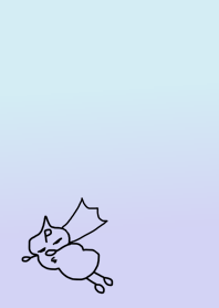 チビウンPマン 水色パープルc