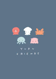 YURU FRIENDS(sea creatures)