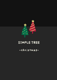 SIMPLE TREE -クリスマスカラー-
