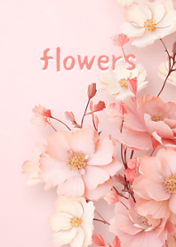 Soft pink flower #8