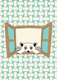 猫の窓シ​​ンプル