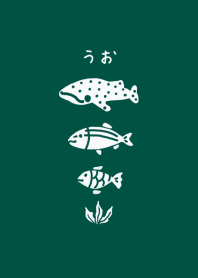Japanese style fish design019