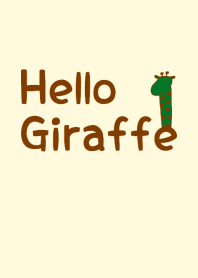 Hello Giraffe brown 13