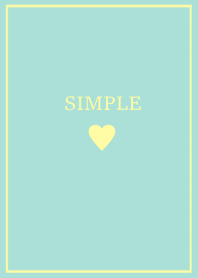 大人のシンプルハート =lemon blue=