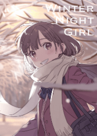 Winter Night Girl
