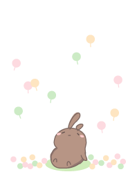 rabbit staring-125 ( relax )