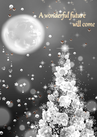 Christmas tree with rising money luck12.