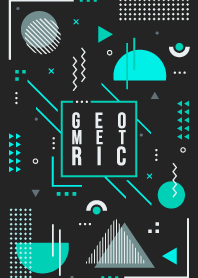 Geometric Black 47
