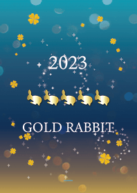 Blue : 2023 Gold Rabbit