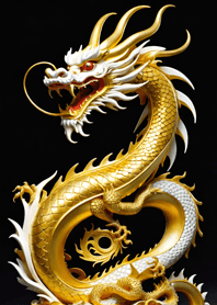 Wealth-Bringing Golden Dragon DE0fDc