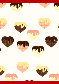 Heart shaped choc RB