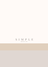 SIMPLE ICON NATURAL 5 -MEKYM-