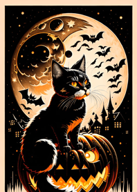 halloween cat AdaBe0