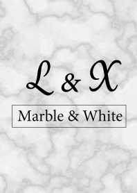L&X-Marble&White-Initial