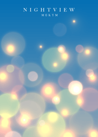 NIGHT VIEW-BLUE 12