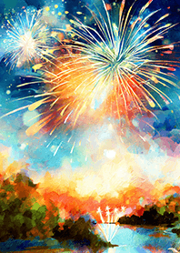 Beautiful Fireworks Theme#418
