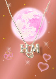 initial H&M(Pink gold)