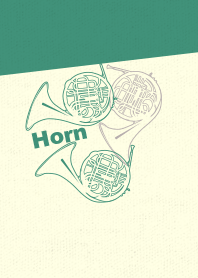 horn 3clr Turquoise GRN