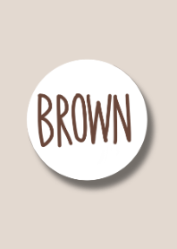 simple cute brown