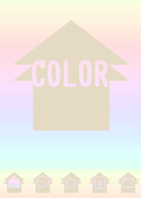 beige color rainbow T08