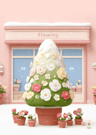 Minimal Snow Christmas 9