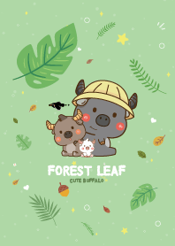 Buffalo Forest Leaf Kawaii