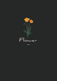 Black : Flower
