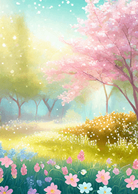 Beautiful real scenery(Spring-850)