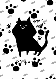 Cat monochrome!