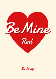 Be Mine Heart - Red -