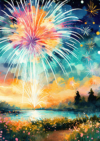 Beautiful Fireworks Theme#278